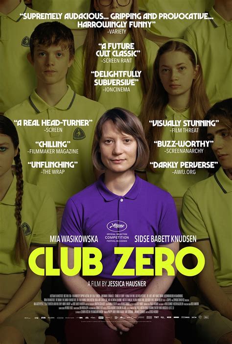 club zero streaming community|rotten tomatoes club zero.